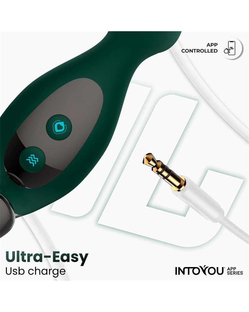 Greeny Prostate Massager with Finger Wiggling and App