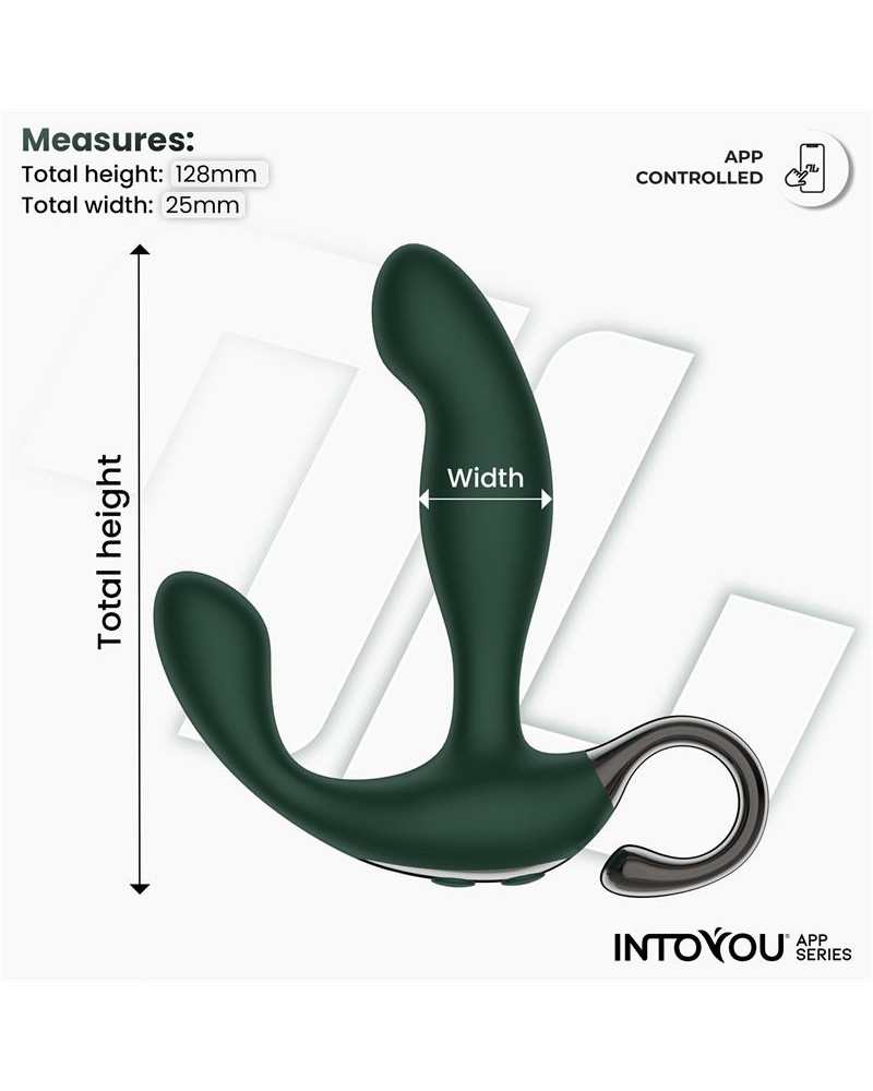 Greeny Prostate Massager with Finger Wiggling and App