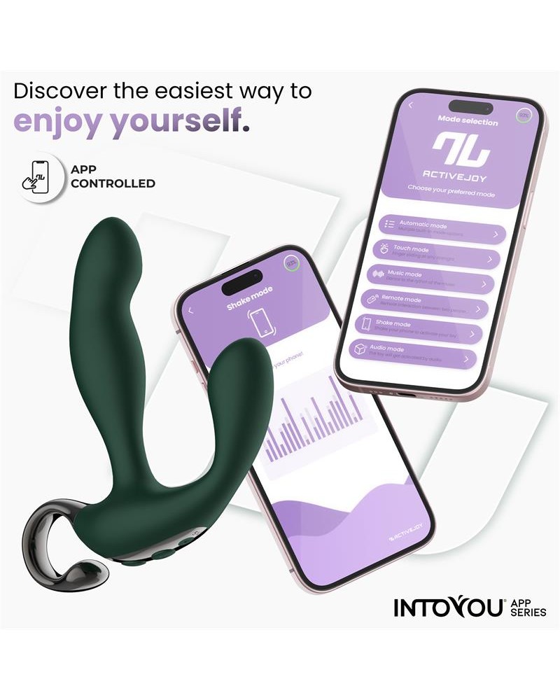 Greeny Prostate Massager with Finger Wiggling and App Greeny Prostate Massager with Finger Wiggling and App