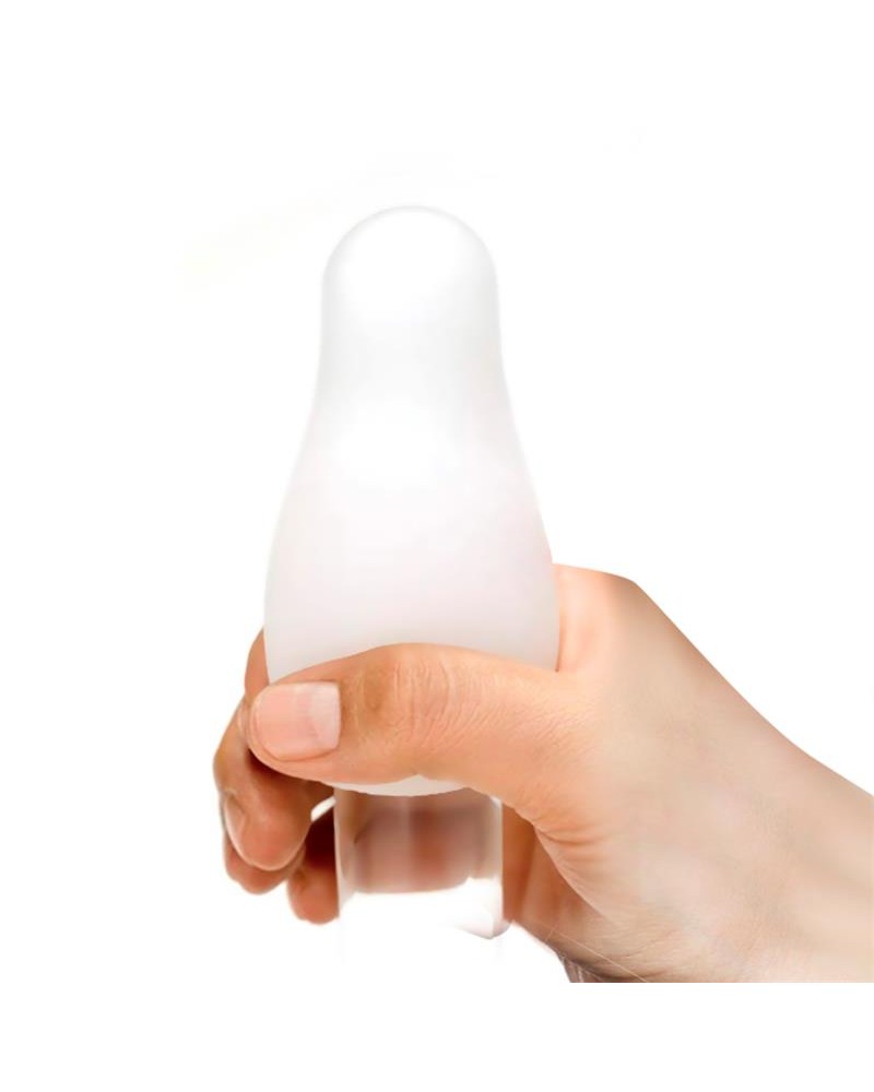 Grovy Masturbator Egg Elastic Yellow	