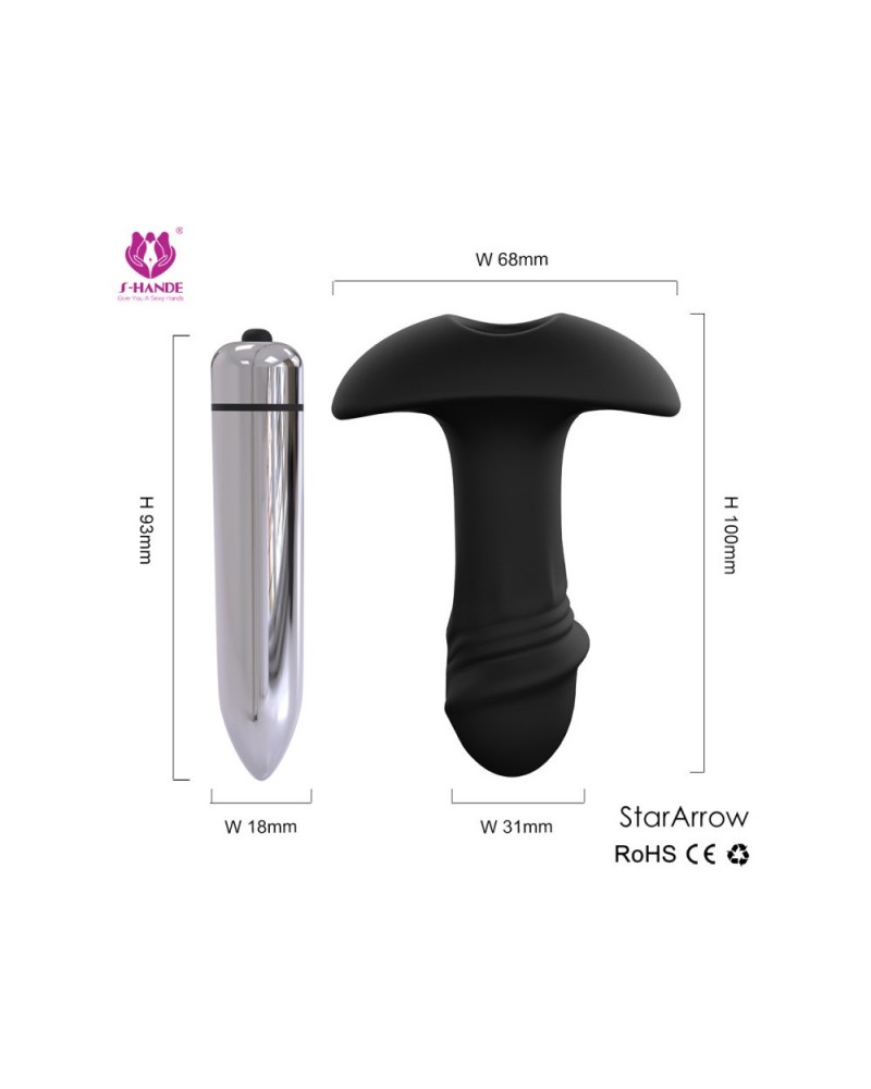 Ophelia's Dream Toys- "Stararrow" vibrating plug