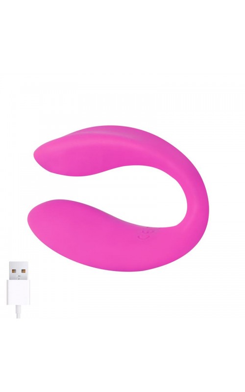 Roomie Couples Vibrator Liquid Silicone Unibody Remote Control USB	