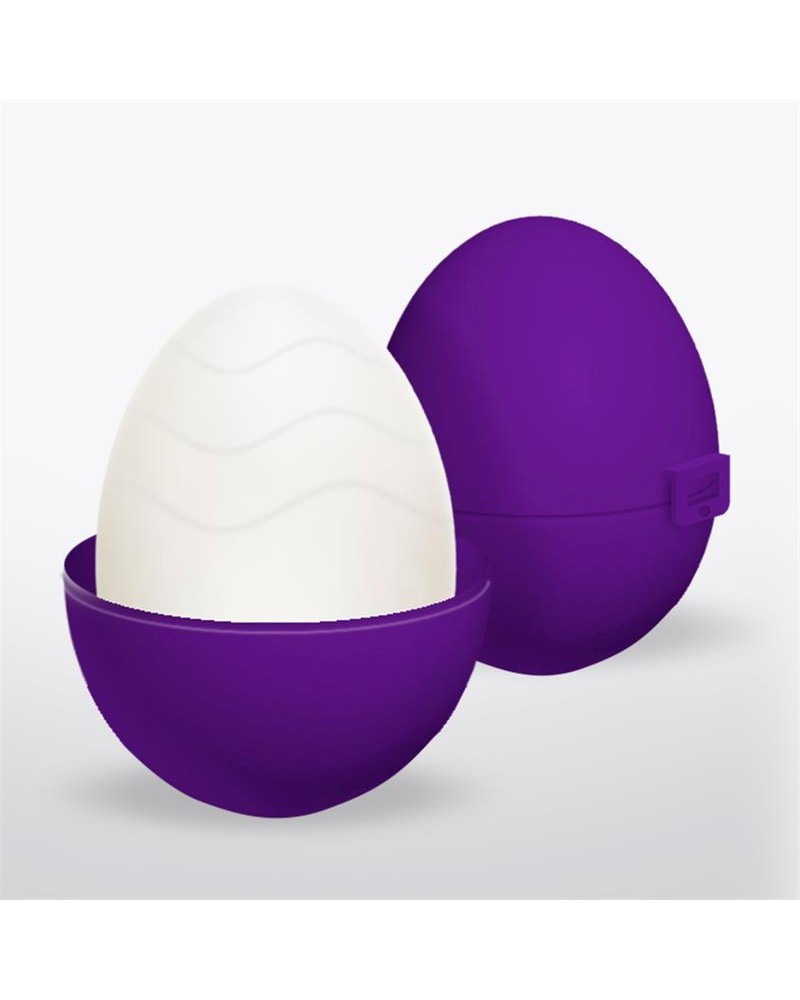 Spidey Masturbator Egg Elastic Purple Spidey Masturbator Egg Elastic Purple