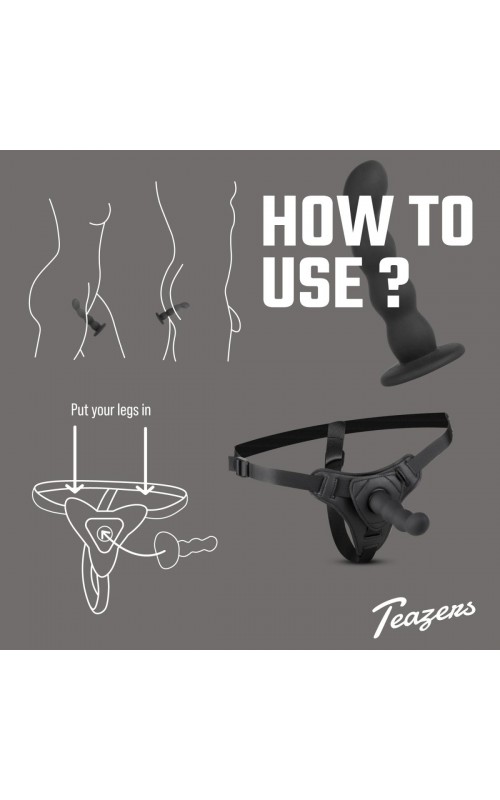 Teazers Silicone Strap-On