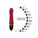 Ophelia's Dream Toys- Louis Vibrator Red Ophelia's Dream Toys- Louis Vibrator Red