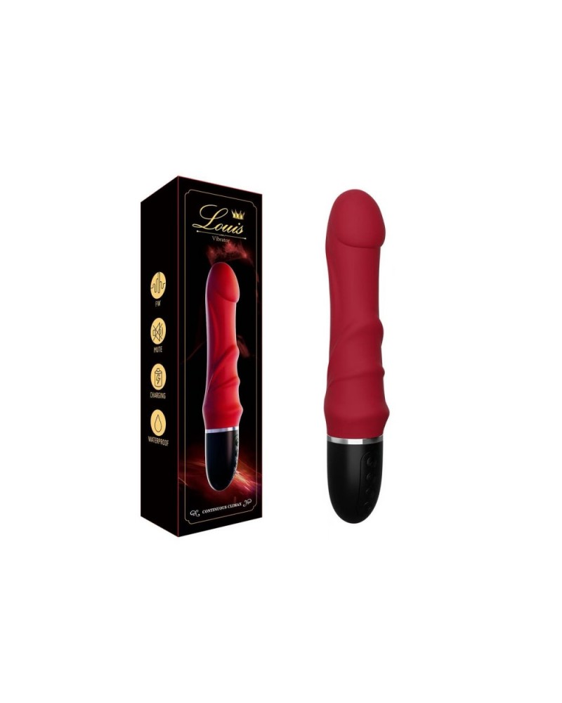 Ophelia's Dream Toys- Louis Vibrator Red Ophelia's Dream Toys- Louis Vibrator Red
