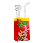 Juice Glass Bong Cartoon Rabbit Breakfast 19cm Juice Glass Bong Cartoon Rabbit Breakfast 19cm