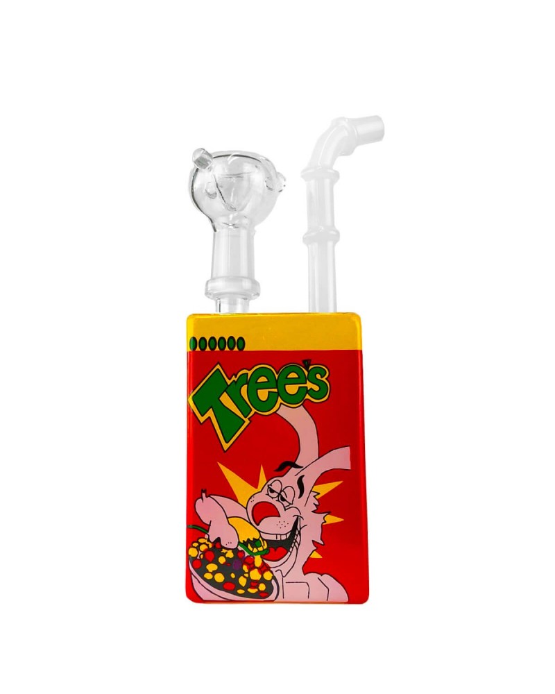 Juice Glass Bong Cartoon Rabbit Breakfast 19cm Juice Glass Bong Cartoon Rabbit Breakfast 19cm