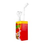 Juice Glass Bong Cartoon Rabbit Breakfast 19cm Juice Glass Bong Cartoon Rabbit Breakfast 19cm