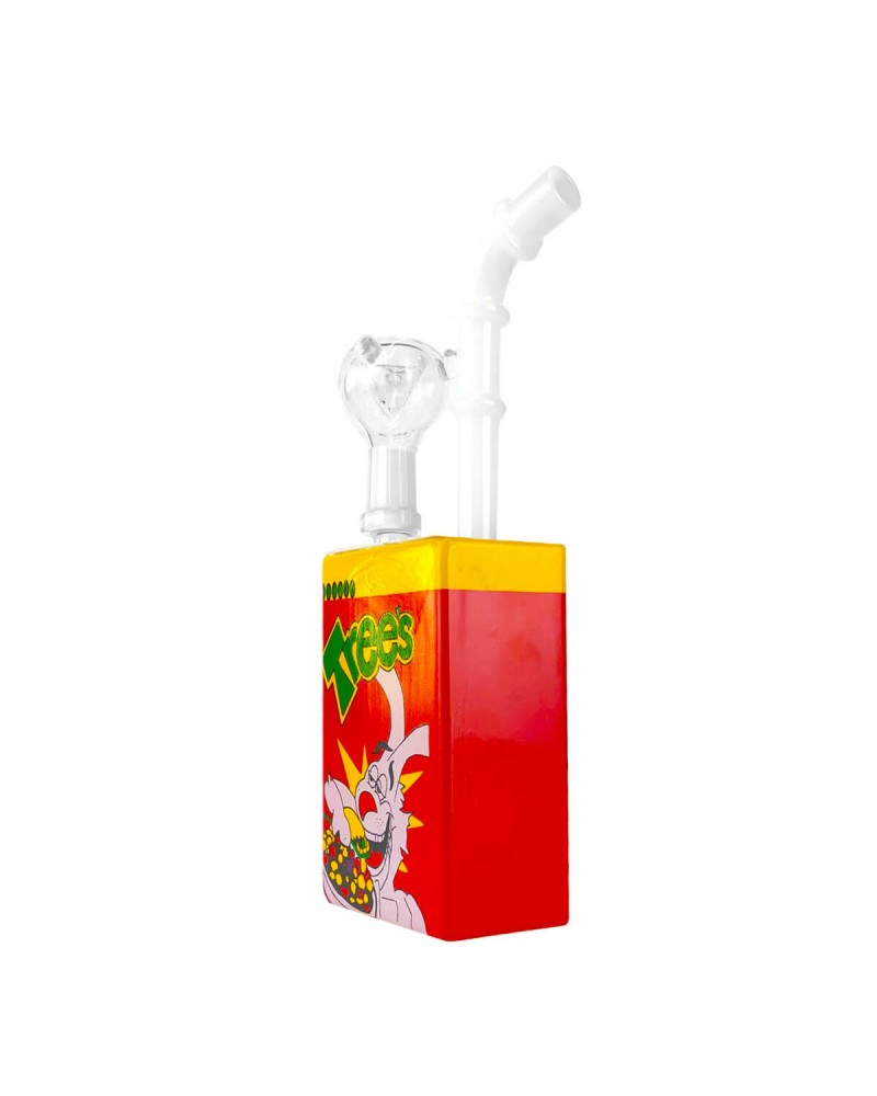 Juice Glass Bong Cartoon Rabbit Breakfast 19cm Juice Glass Bong Cartoon Rabbit Breakfast 19cm