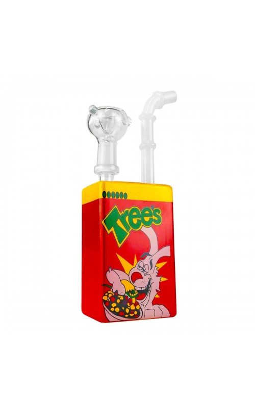 Juice Glass Bong Cartoon Rabbit Breakfast 19cm Juice Glass Bong Cartoon Rabbit Breakfast 19cm