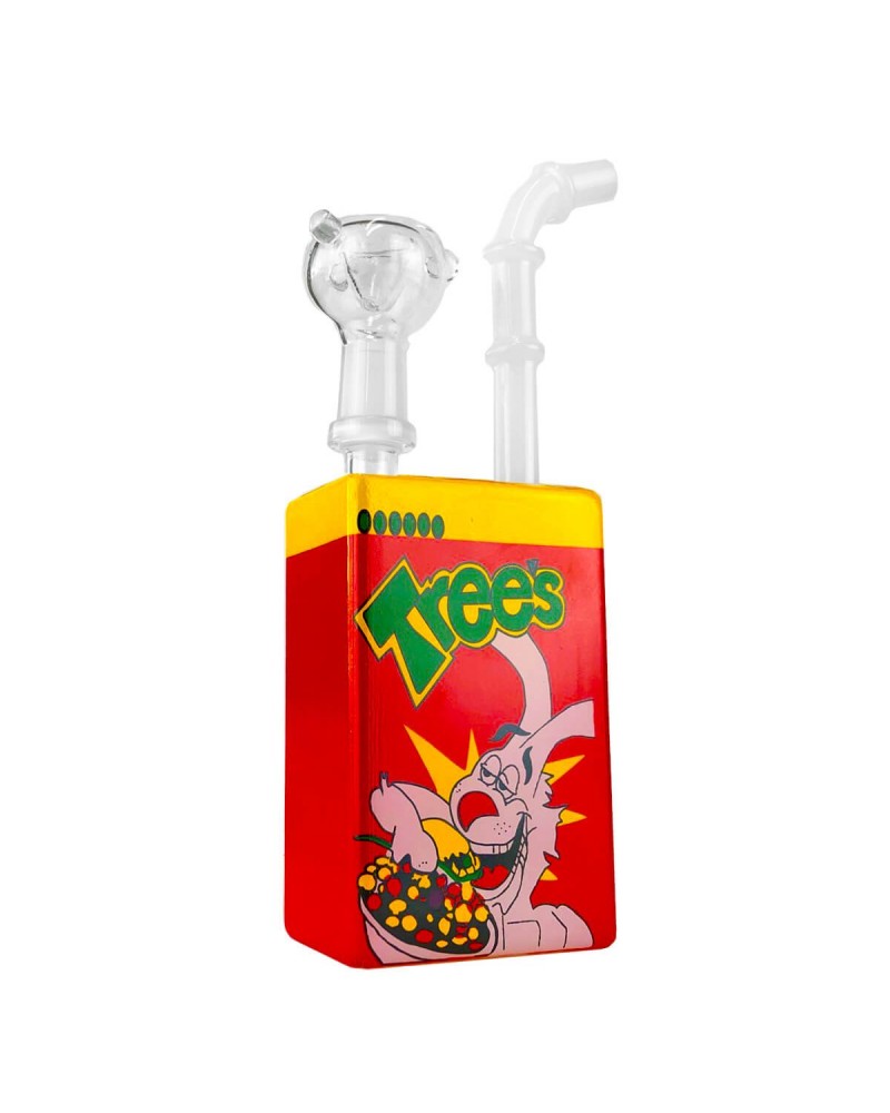 Juice Glass Bong Cartoon Rabbit Breakfast 19cm Juice Glass Bong Cartoon Rabbit Breakfast 19cm