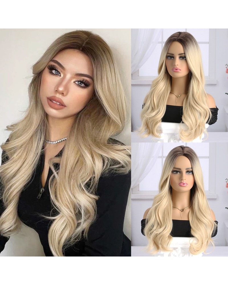 Ophelia's Dream Toys - Blonde Balayage Wavy Hair Wig