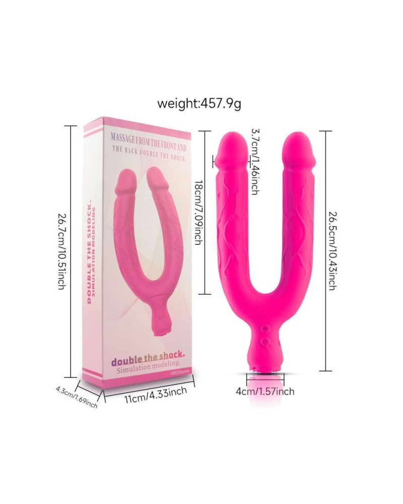 Ophelia's Dream Toys - Double the shock vibrator Ophelia's Dream Toys - Double the shock vibrator