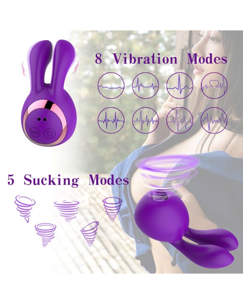 Ophelia's Dream Toys - Rabbit sucking massager