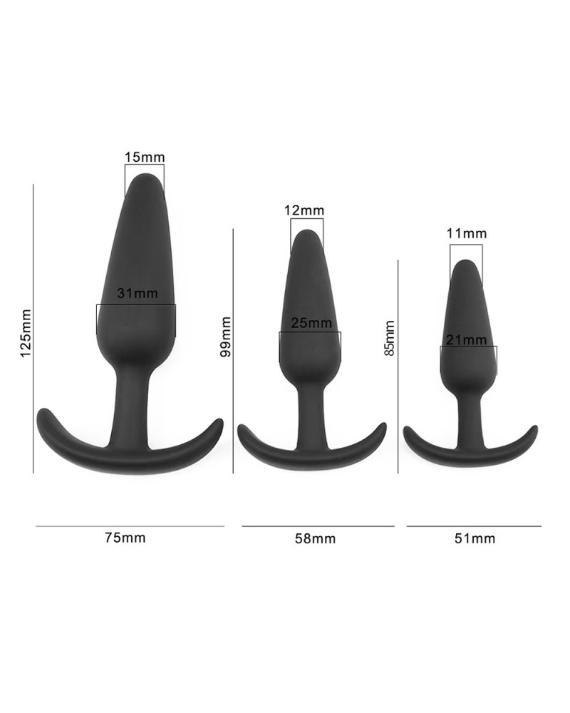 Ophelia's Dream Toys - Anal Plug set