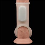LOVETOY- Penis and Testicles Sleeve with Vibration Silk Knights