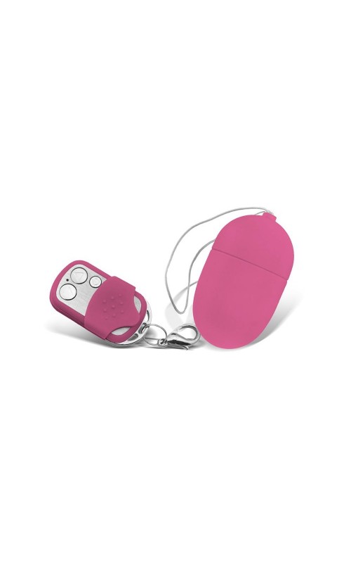 MOOVE Vibrating Egg with Remote Control Medium Size Pink
