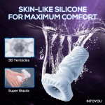INTOYOU Elon Intelligent Masturbator with Up and Down Movement, Vibration, Heat and Phone Holder