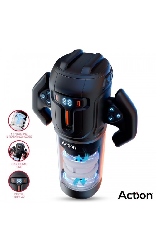 ACTION Zyon Advance Automatic Thrusting and Rotating Masturbator