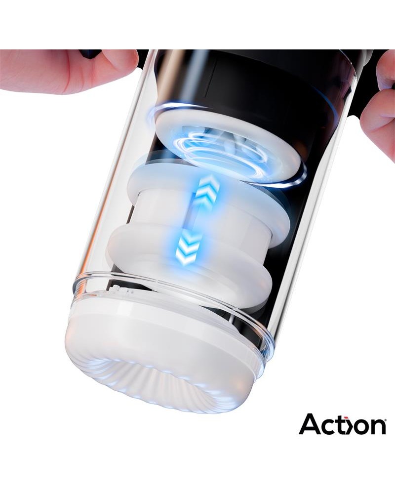 ACTION Zyon Advance Automatic Thrusting and Rotating Masturbator