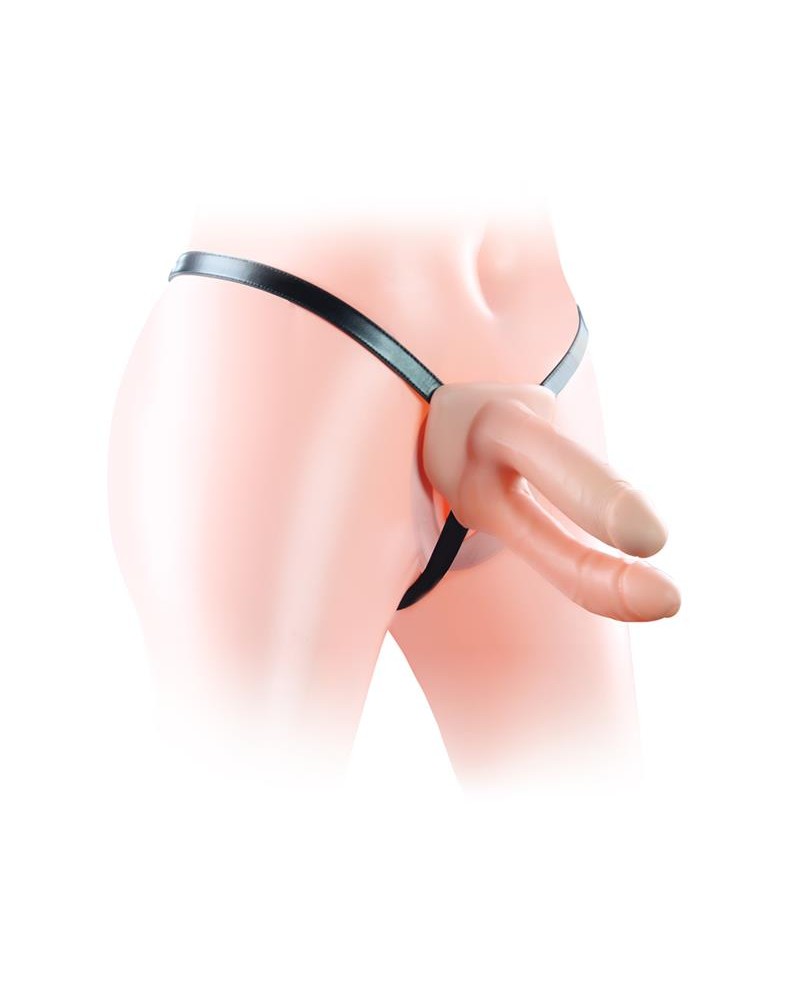 LOVETOY- Harness Double Hollow Dildo LOVETOY- Harness Double Hollow Dildo