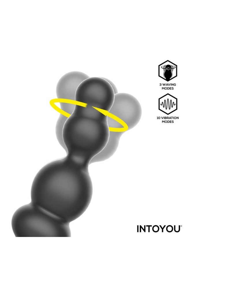 INTOYOU Klark Vibrating and Waving Butt Plug with Remote