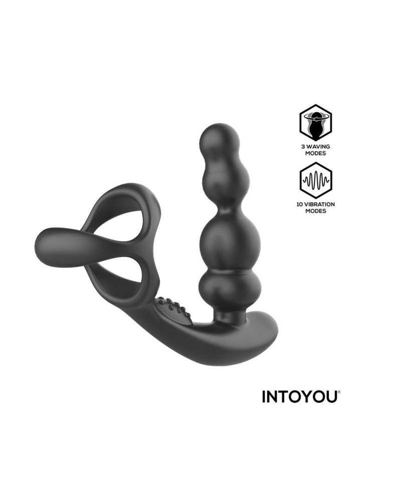 INTOYOU Klark Vibrating and Waving Butt Plug with Remote