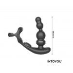 INTOYOU Klark Vibrating and Waving Butt Plug with Remote