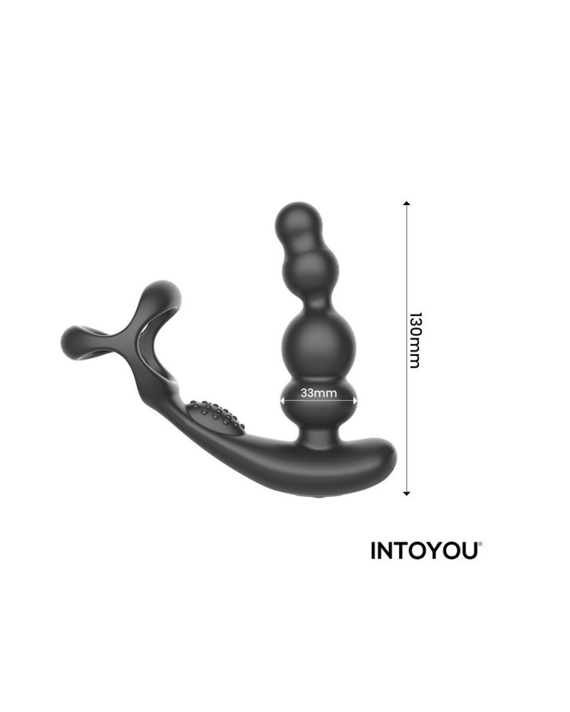 INTOYOU Klark Vibrating and Waving Butt Plug with Remote