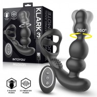 INTOYOU Klark Vibrating and Waving Butt Plug with Remote