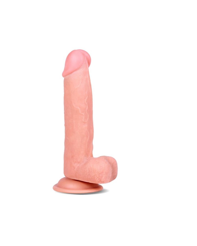 LIKETRUE Slidy Realistic Dildo Dual Layer Retractable and Adjustable 8"