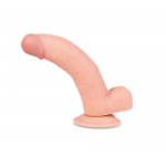 LIKETRUE Slidy Realistic Dildo Dual Layer Retractable and Adjustable 8"
