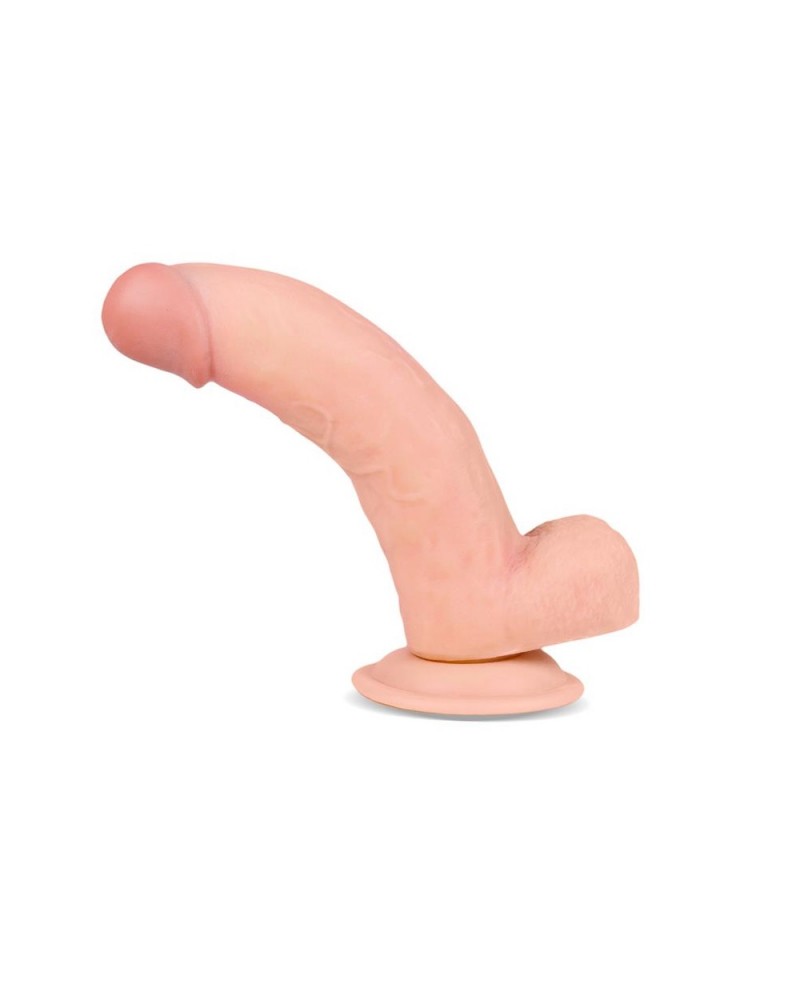 LIKETRUE Slidy Realistic Dildo Dual Layer Retractable and Adjustable 8"
