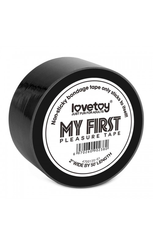 Bondage Tape Non-Sticky Black	