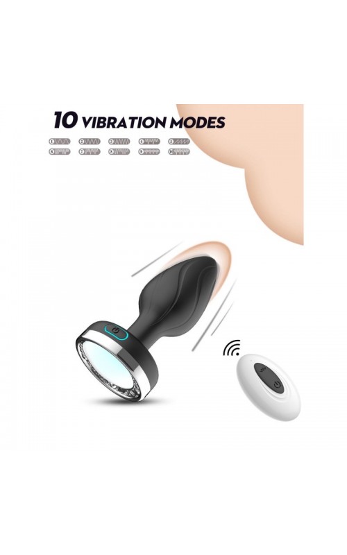 Ophelia's Dream Toys - Remote Light butt plug
