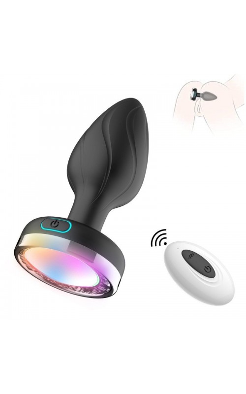 Ophelia's Dream Toys - Remote Light butt plug