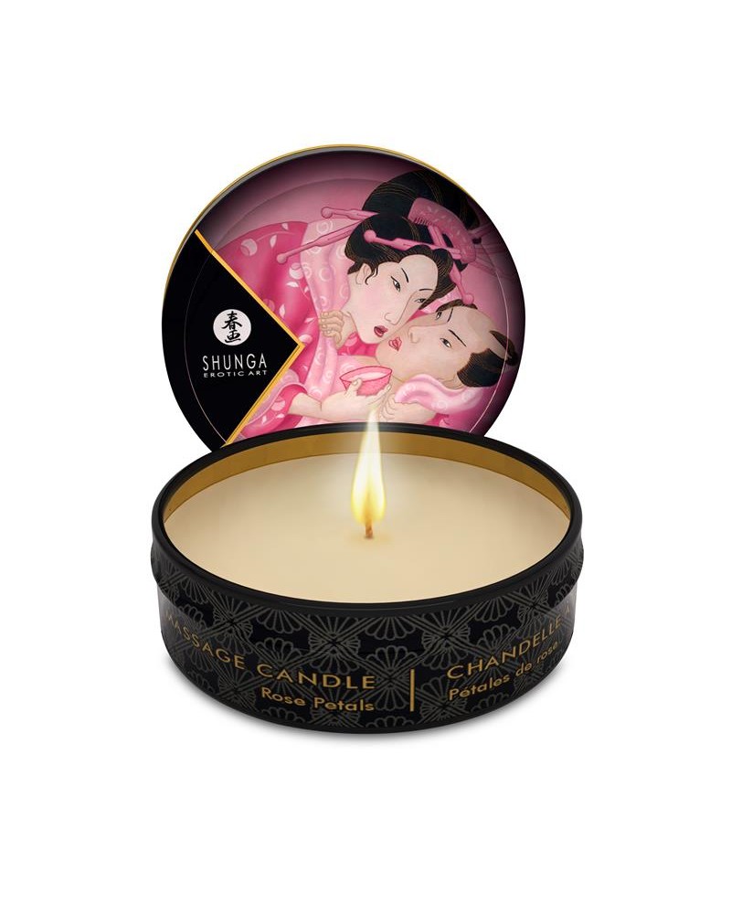 Shunga Mini Candle for Massage Rose Shunga Mini Candle for Massage Rose