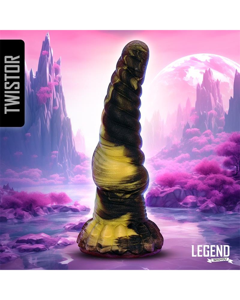 Twistor Liquid Silicone Dildo 17,6 cm	