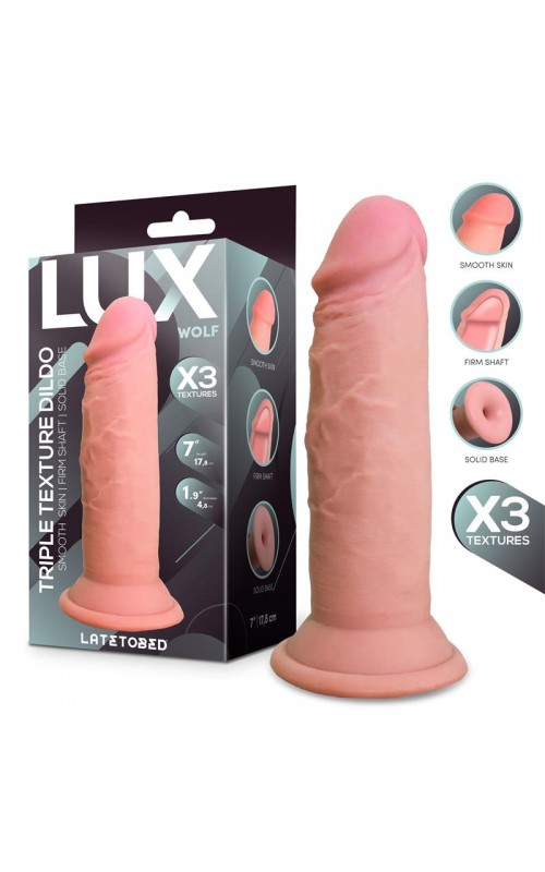 Wolf Triple Density Dildo 7"	