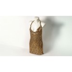 Ophelia's Dream Lingerie- Gold Leopard Dress