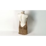 Ophelia's Dream Lingerie- Gold Leopard Dress