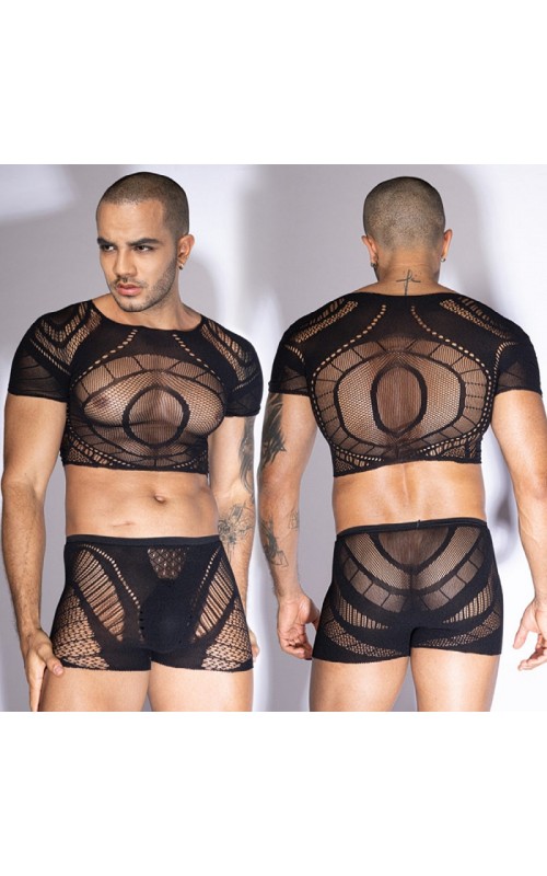 Ophelia's Dream Lingerie - Men's Black Set