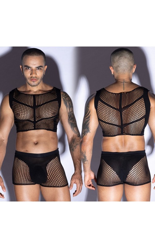 Ophelia's Dream Lingerie - Men's Black Set