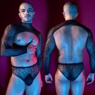 Ophelia's Dream Lingerie - Men's Black Set