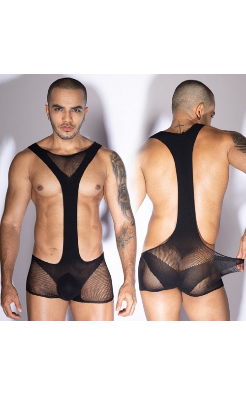 Ophelia's Dream Lingerie - Men's Black Teddy