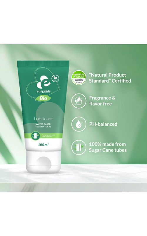 EasyGlide - Bio & Natural Waterbased Lubricant Fragrance Free - 100 ml
