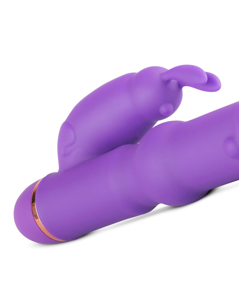 Silicone Rabbit Vibrator - Purple Silicone Rabbit Vibrator - Purple