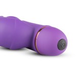 Silicone Rabbit Vibrator - Purple Silicone Rabbit Vibrator - Purple