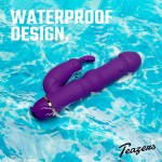 Silicone Rabbit Vibrator - Purple Silicone Rabbit Vibrator - Purple